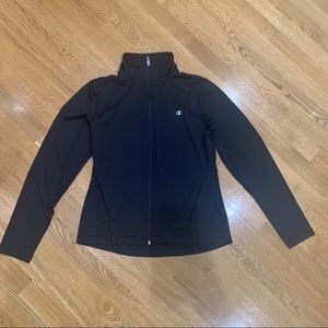 Black work out zip up jacket